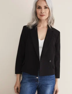 Jackets^Phase Eight Christine Blazer Black