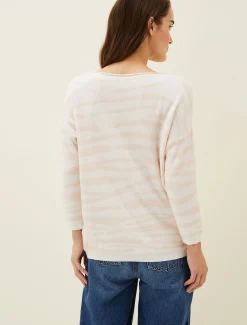 Knitwear^Phase Eight Cida Zebra Jaquard Jumper Pink Multi