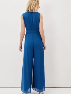 Jumpsuits^Phase Eight Clarabella Wide Leg Jumpsuit Capri Blue
