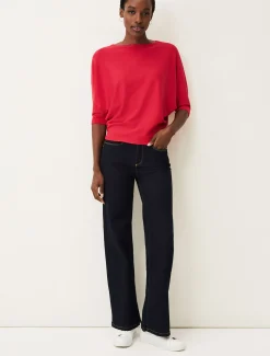 Knitwear^Phase Eight Cristine Batwing Knit Jumper Raspberry