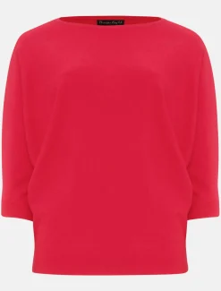 Knitwear^Phase Eight Cristine Batwing Knit Jumper Raspberry