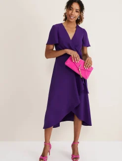 Occasion Shoes^Phase Eight Cut Out Strappy Sandal Magenta
