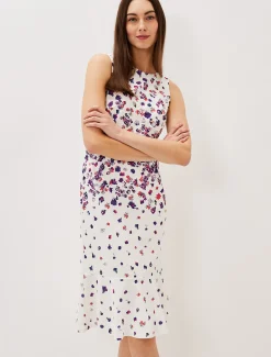 Dresses^Phase Eight Dahlia Ditsy Floral Fitted Dress Ivory/Multi