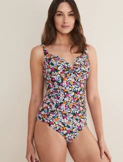 Swimwear^Phase Eight Daphne Ditsy Floral Swimsuit Multi-Coloured