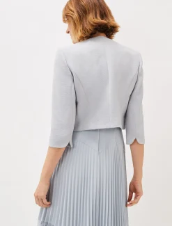 Jackets^Phase Eight Devon Occasion Jacket Mineral