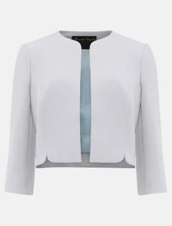 Jackets^Phase Eight Devon Occasion Jacket Mineral