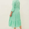 Dresses^Phase Eight Diana Floral Midi Dress Green