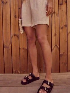 Sandals & Wedges^Phase Eight Double Buckle Sandal Black