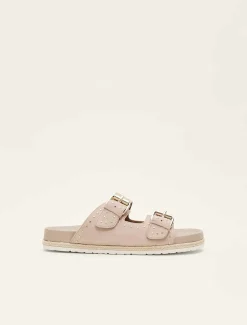 Sandals & Wedges^Phase Eight Double Buckle Sandal Neutral