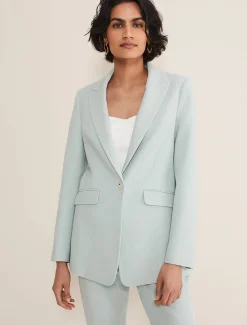 Jackets^Phase Eight Eira Blue Blazer Eau De Nil