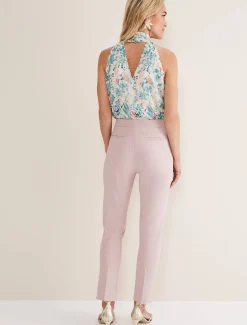 Trousers & Shorts^Phase Eight Eira Cigarette Trousers Pale Pink