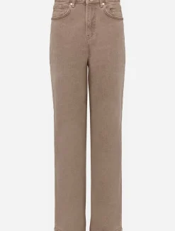 Trousers & Shorts^Phase Eight Eleyana Clay Dye Wide Leg Jean Grey