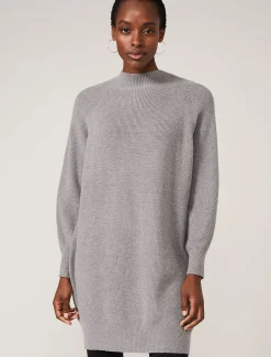 Dresses^Phase Eight Eliana Knitted Jumper Dress Grey