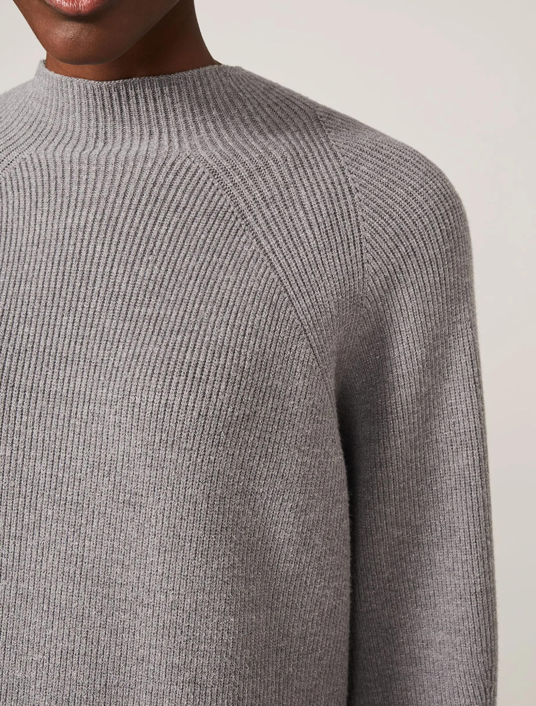 Dresses^Phase Eight Eliana Knitted Jumper Dress Grey