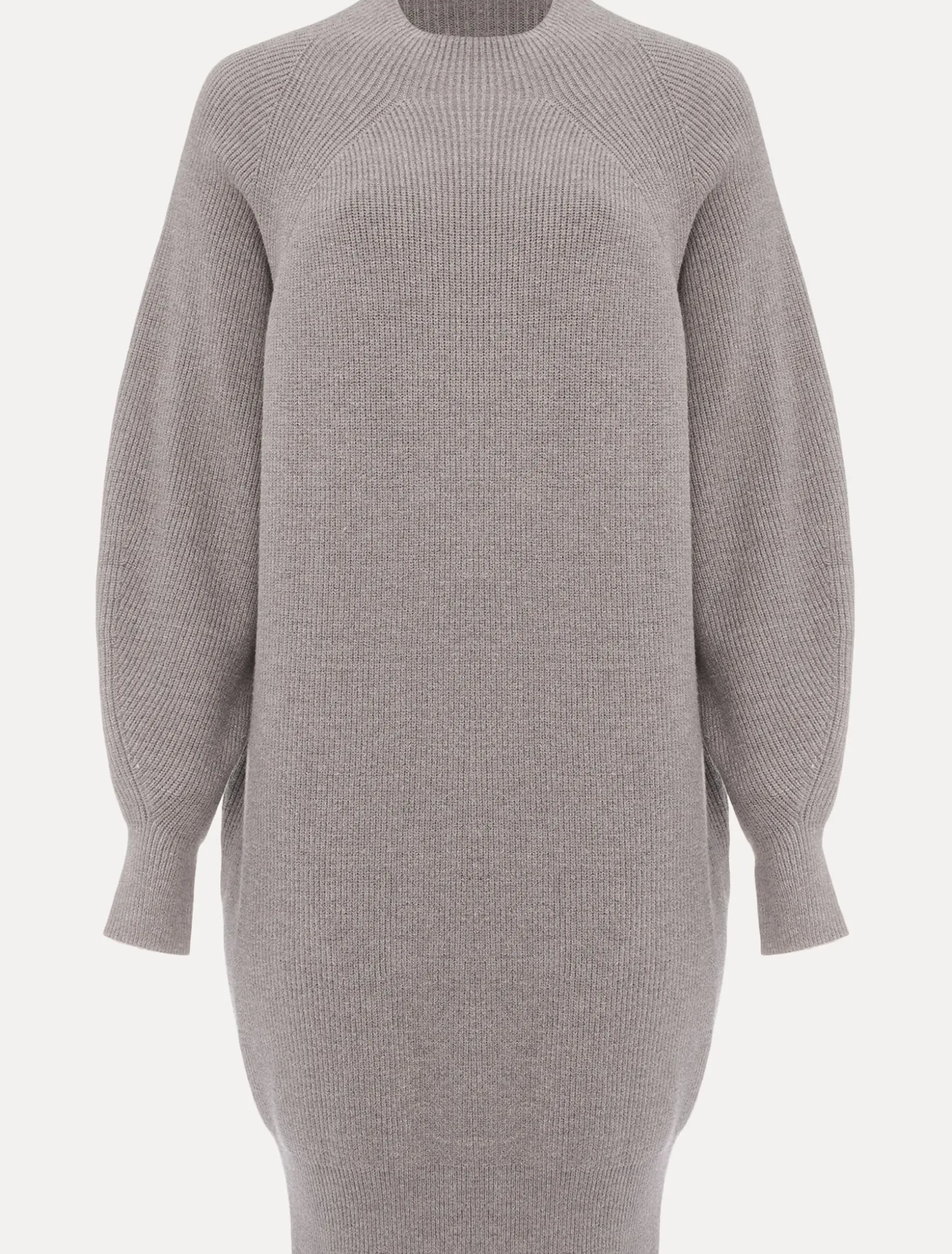 Dresses^Phase Eight Eliana Knitted Jumper Dress Grey