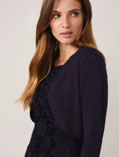 Jackets^Phase Eight Elisha Occasion Bolero Navy