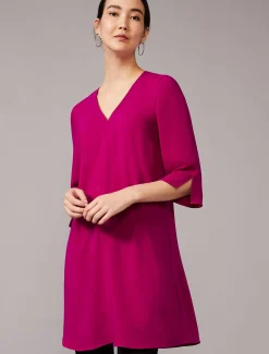 Dresses^Phase Eight Elmira Swing Dress Magenta