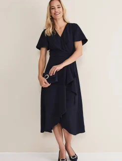 Occasion Shoes^Phase Eight Embellished Court Shoe Navy