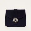 Bags^Phase Eight Embellished Front Bag Navy