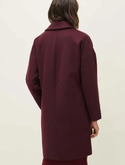 Coats^Phase Eight Emery Double Breasted Wool Coat Port