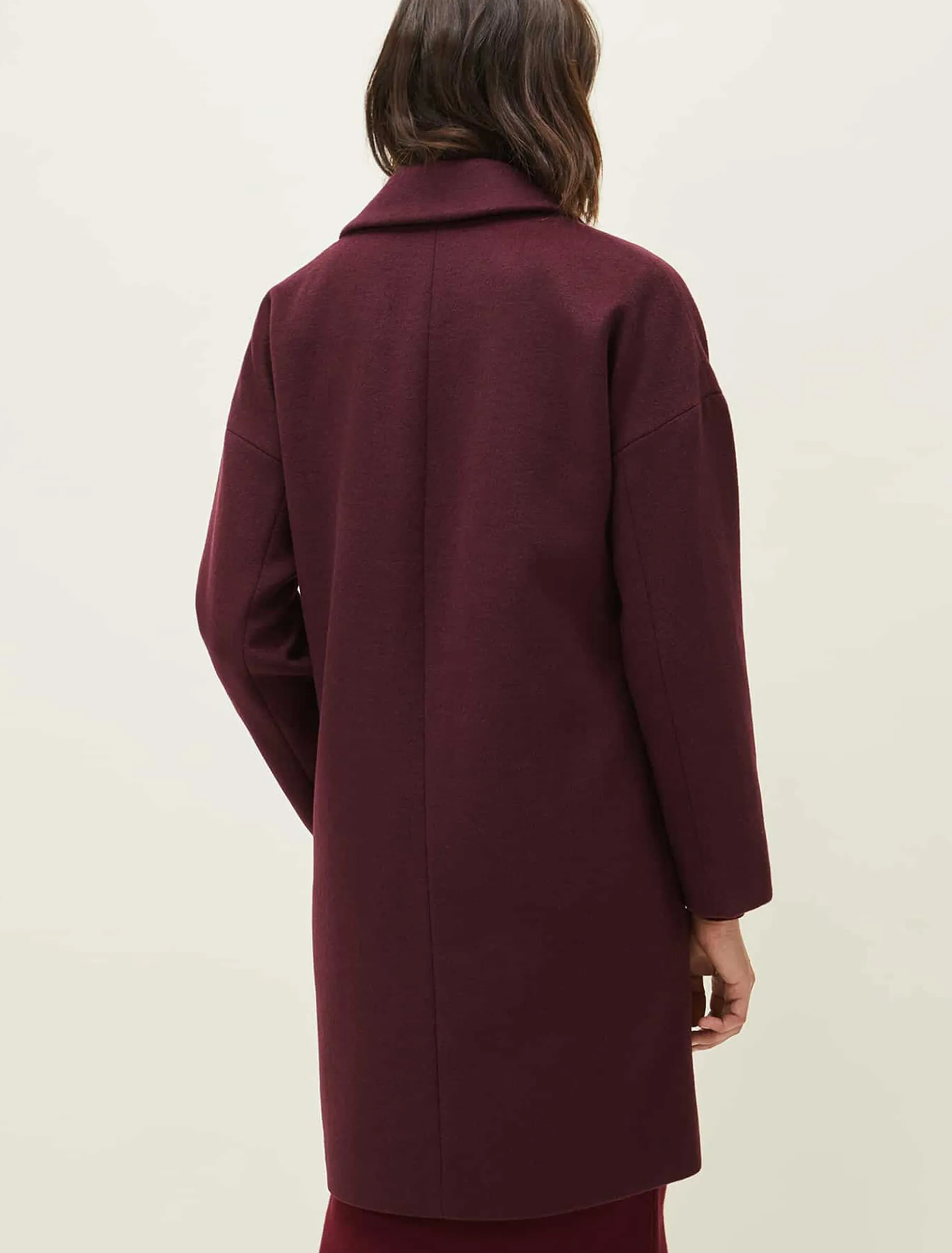 Coats^Phase Eight Emery Double Breasted Wool Coat Port