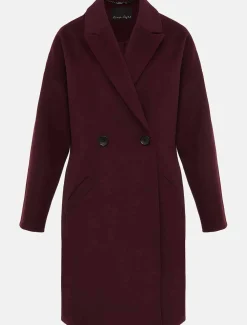 Coats^Phase Eight Emery Double Breasted Wool Coat Port