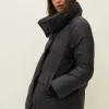 Coats^Phase Eight Eshima Short Puffer Coat Black