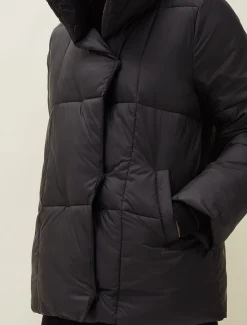 Coats^Phase Eight Eshima Short Puffer Coat Black