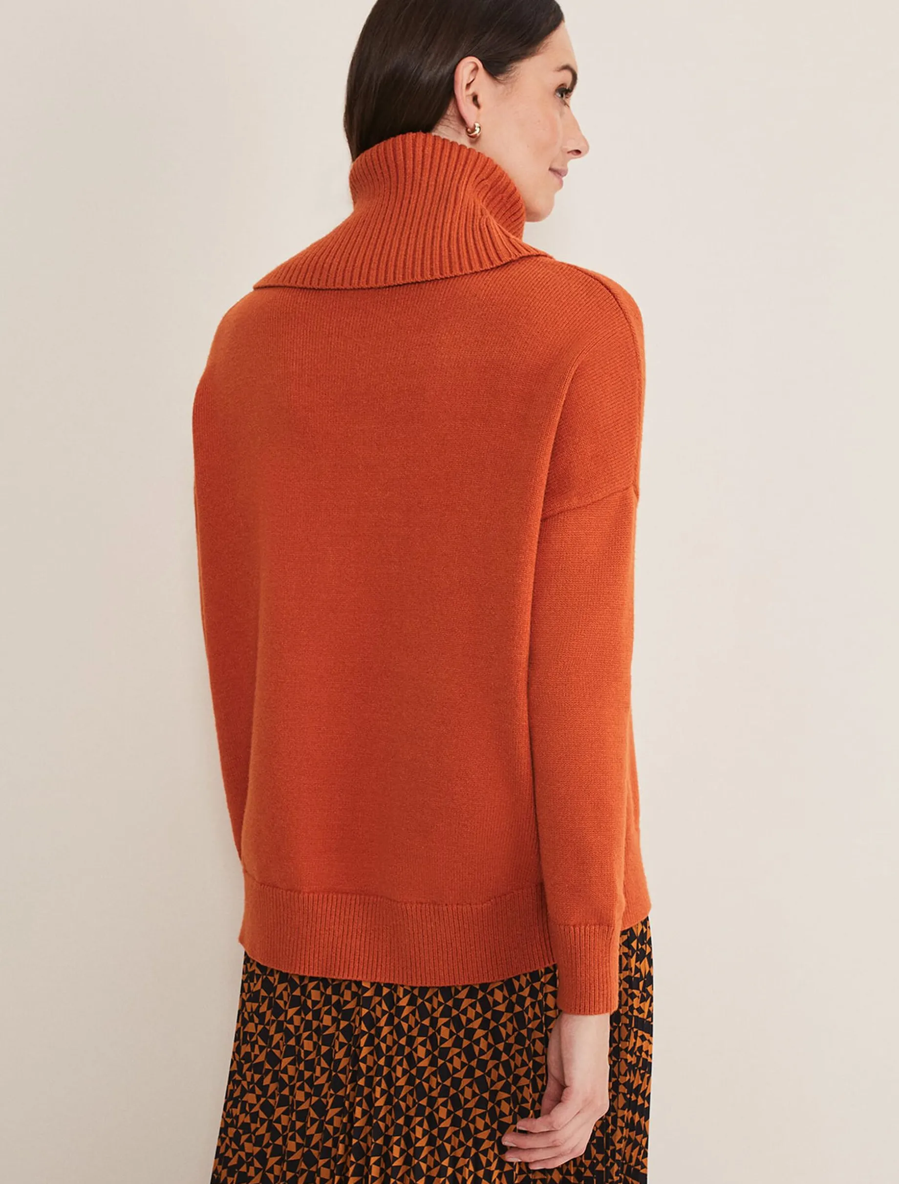 Knitwear^Phase Eight Eva Chunky Knit Orange
