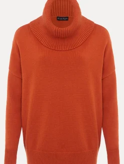 Knitwear^Phase Eight Eva Chunky Knit Orange