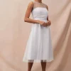 Dresses^Phase Eight Evadine Pearl Embellished Tulle Dress Mineral