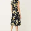 Dresses^Phase Eight Evie Floral Dress Navy/Multi