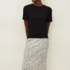 Dresses^Phase Eight Fae Colourblock Spot Dress Black/Ivory