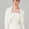 Jackets^Phase Eight Fay Fluffy Bolero Ivory