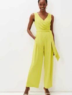 Dresses^Phase Eight Fiona Jumpsuit Lime