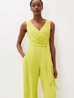 Dresses^Phase Eight Fiona Jumpsuit Lime