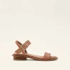 Sandals & Wedges^Phase Eight Flat Buckle Sandal Tan