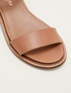 Sandals & Wedges^Phase Eight Flat Buckle Sandal Tan