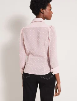 Shirts & Blouses^Phase Eight Fraya Textured Blouse Cosmetic