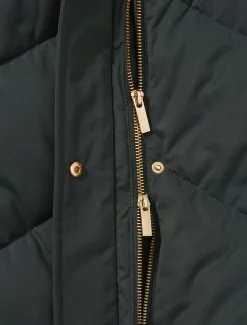 Coats^Phase Eight Gabby Maxi Puffer Coat Green