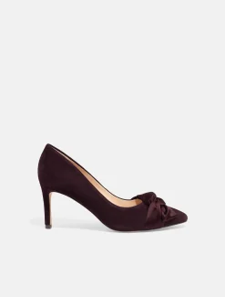 Occasion Shoes^Phase Eight Gemma Twist Front Court Shoes Port