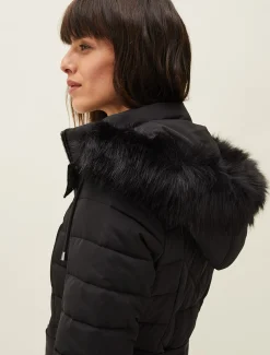 Coats^Phase Eight Georgie Maxi Puffer Coat Black