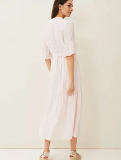 Dresses^Phase Eight Germaine Midaxi Dress Pink