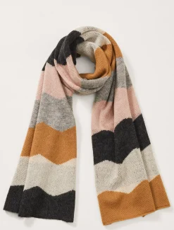 Scarves & Ponchos^Phase Eight Gilly Colourblock Scarf Pink