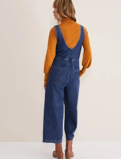 Dresses^Phase Eight Guinevere Denim Dungarees Blue