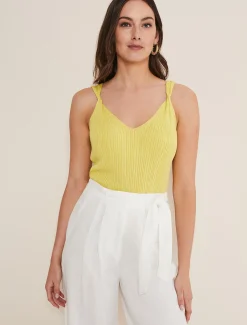 Knitwear^Phase Eight Hattie Knitted Vest Top Lime