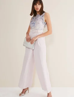 Dresses^Phase Eight Honey Ditsy Jumpsuit Dark Wash