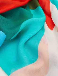 Scarves & Ponchos^Phase Eight Ida Printed Scarf Multi-Coloured