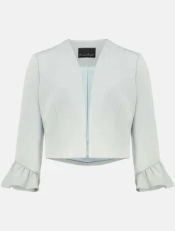 Jackets^Phase Eight Inez Frill Cuff Occasion Jacket Eau De Nil