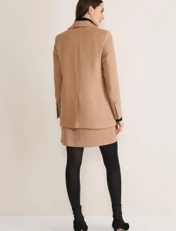Jackets^Phase Eight Isi Suit Jacket Co-Ord Camel